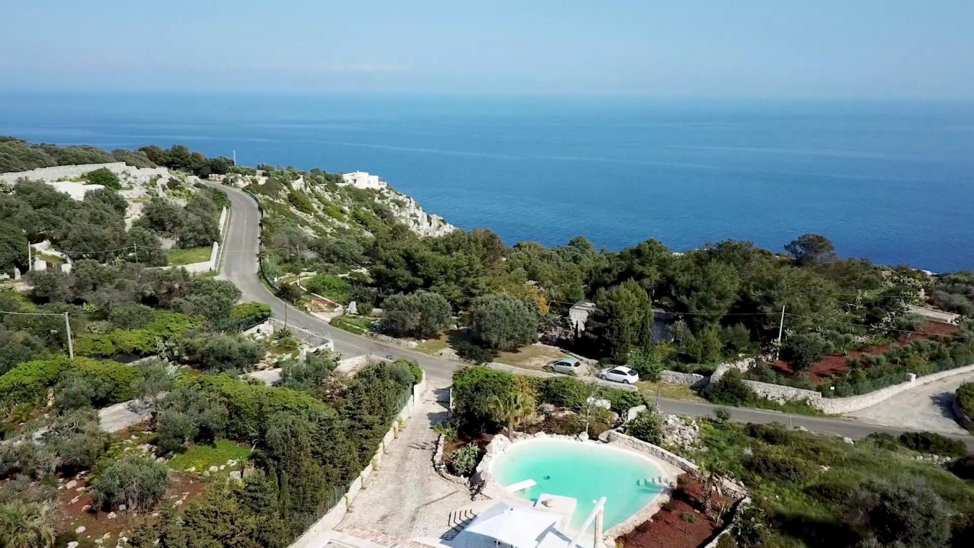 Villa in pietra, con Piscina vista mare_cod 108_38