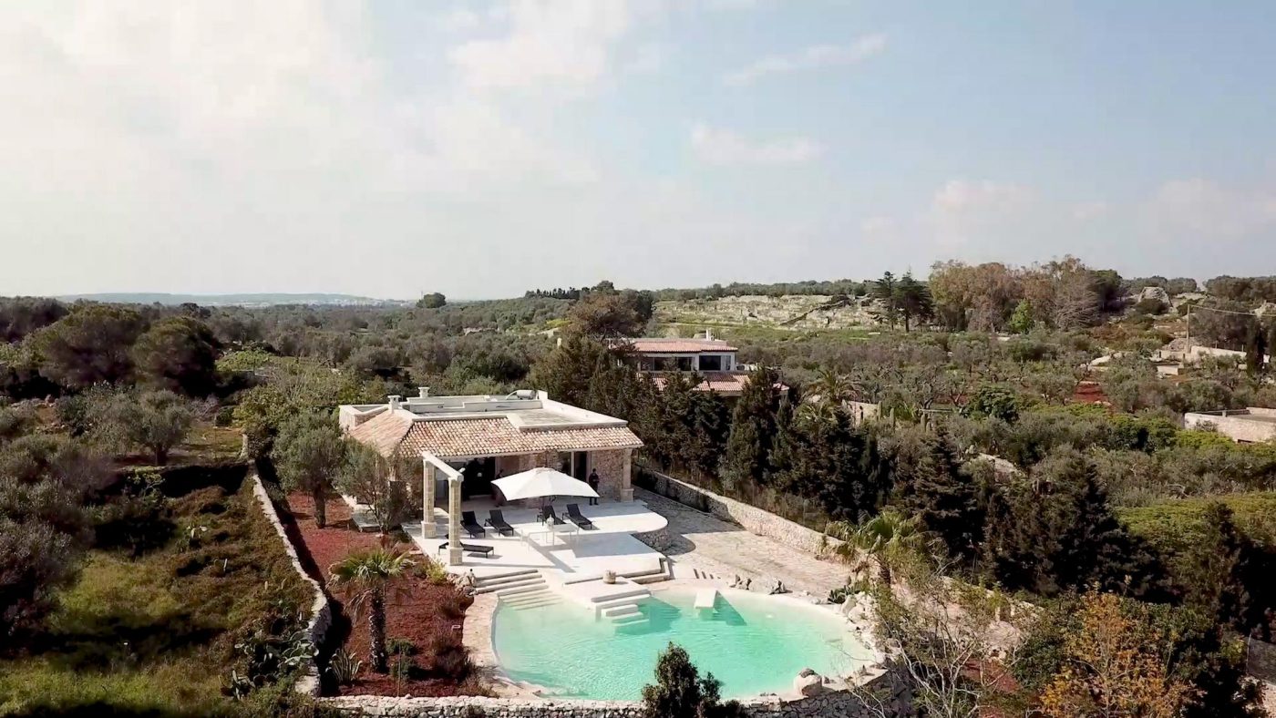 Villa in pietra, con Piscina vista mare_cod 108_39