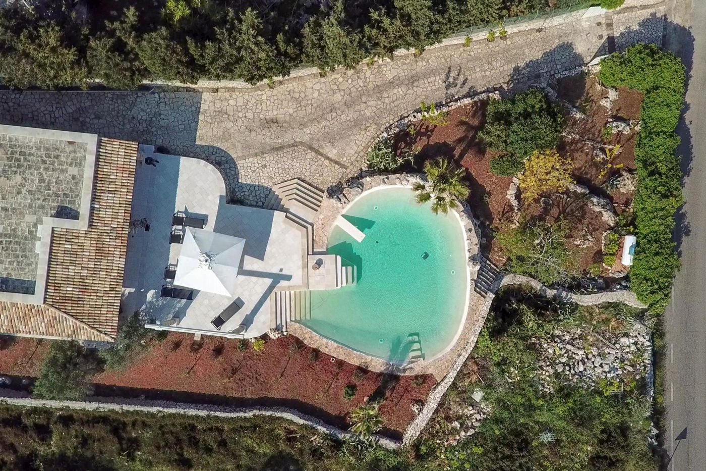 Villa in pietra, con Piscina vista mare_cod 108_41