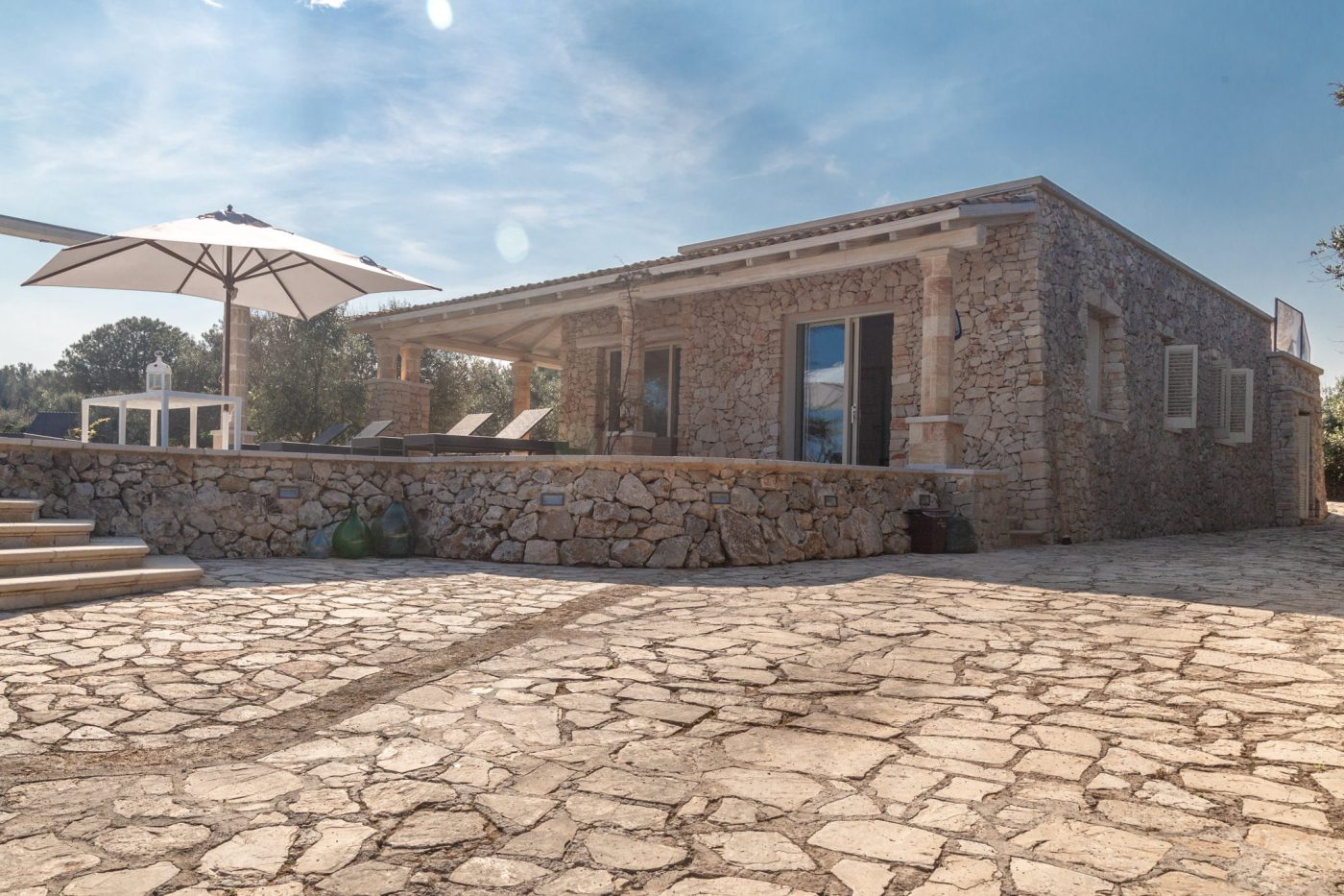 Villa in pietra, con Piscina vista mare_cod 108_5