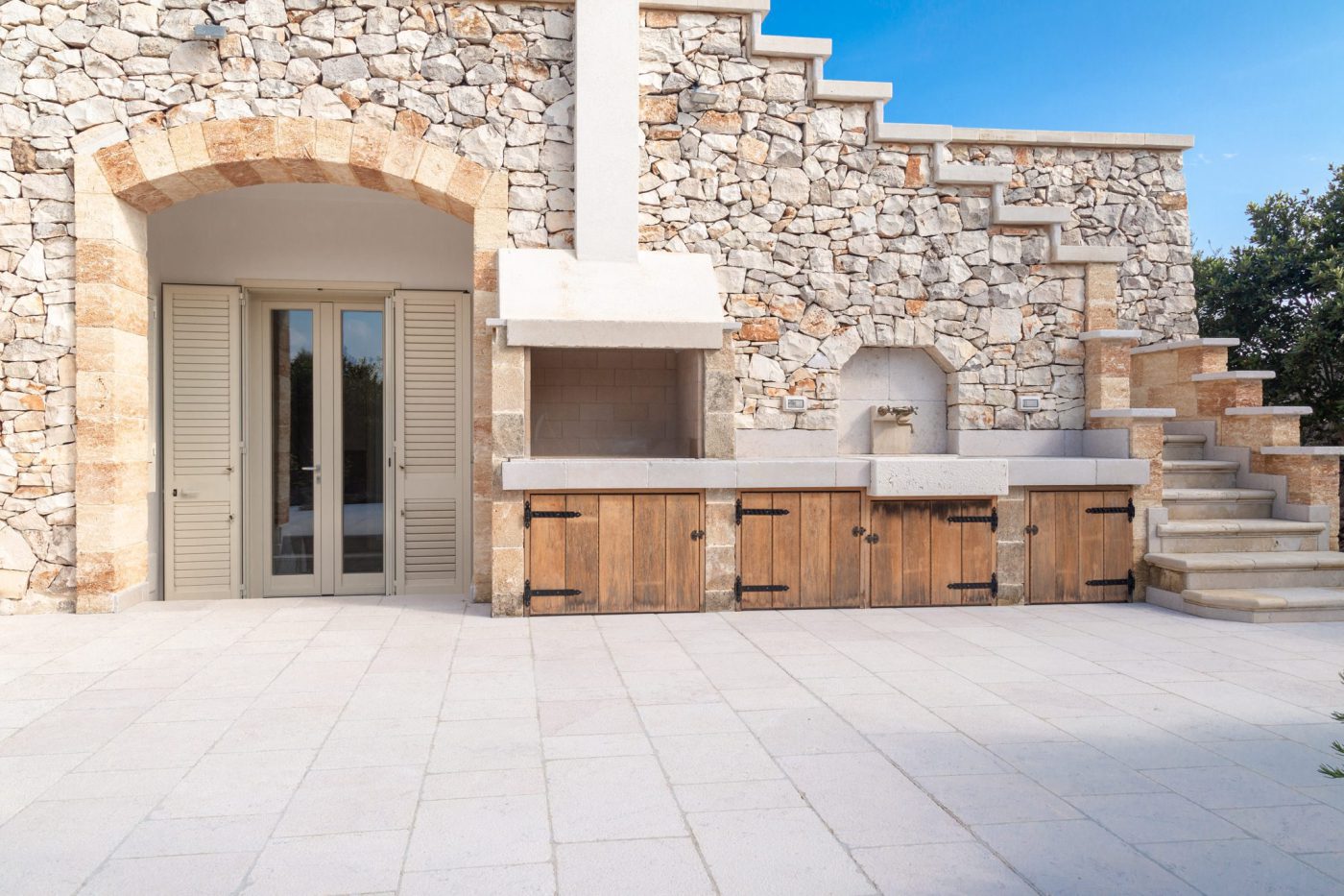 Villa in pietra, con Piscina vista mare_cod 108_6