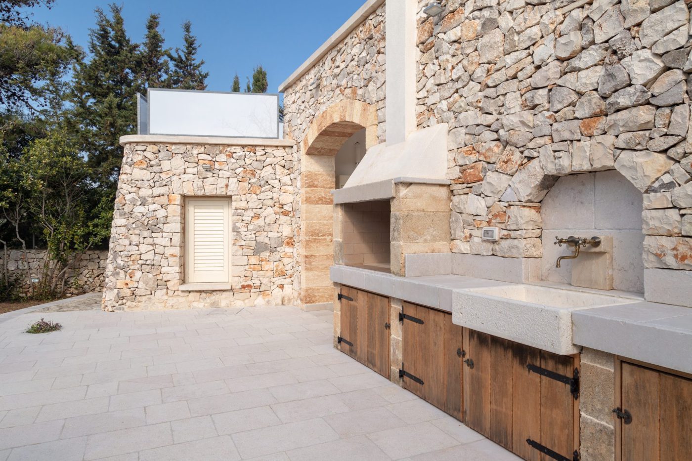 Villa in pietra, con Piscina vista mare_cod 108_7