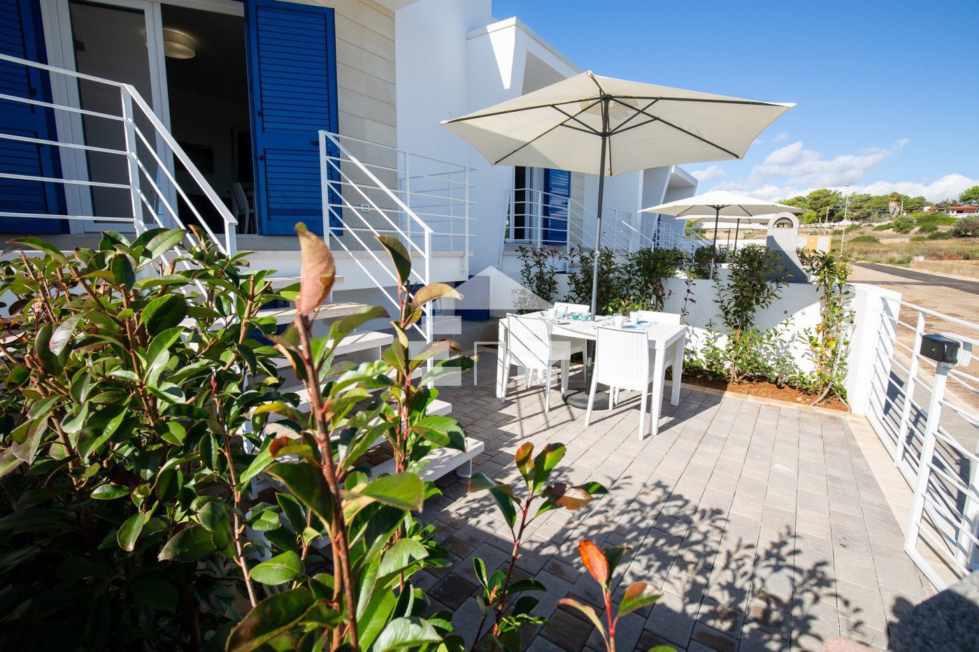 Villas for sale 500 meters from the sandy beach of Pescoluse