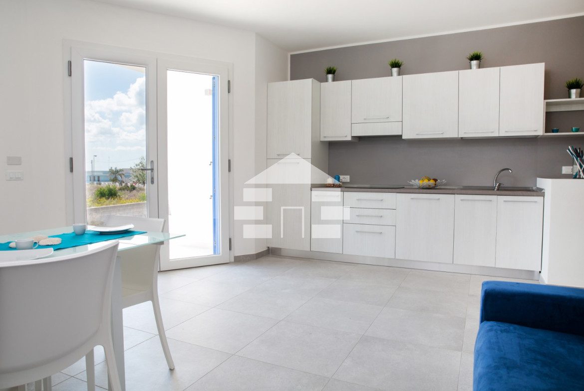 Villas for sale 500 meters from the sandy beach of Pescoluse